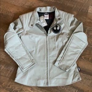 EUC Disney Star Wars Jacket  size 9/10 Gray